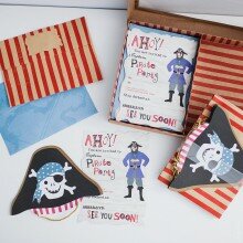 Пригласительные "Пиратская вечеринка"